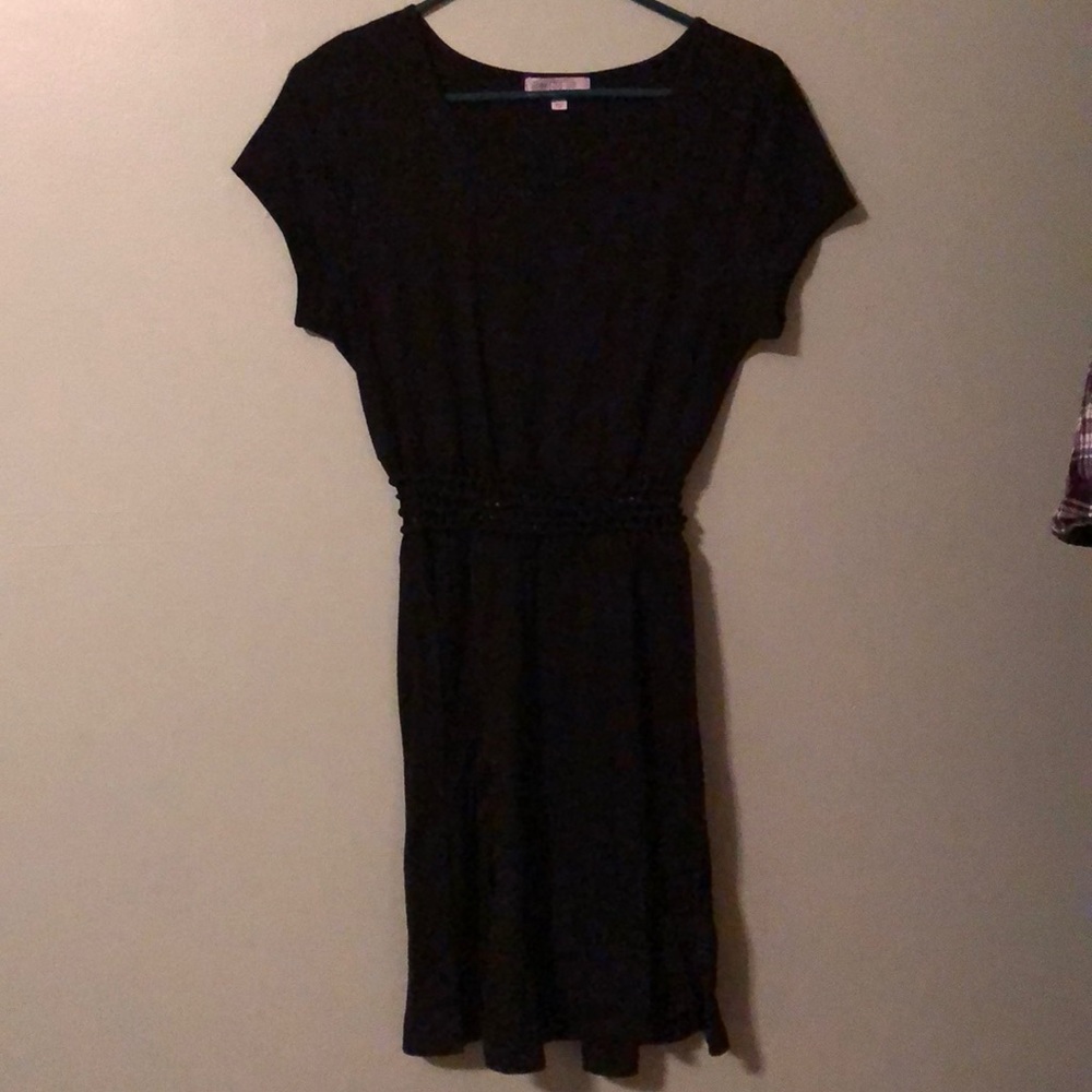 Black cloth dress